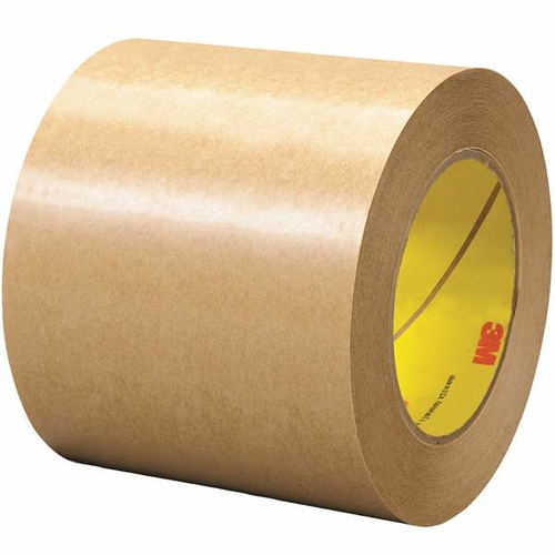 3M T9694651PK Clear Adhesive Transfer Tape Hand Rolls, 4 in. x 60 