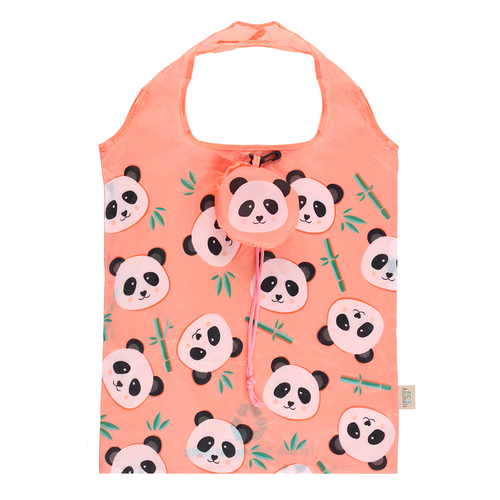 Penelope Panda Foldable Shopping Bag