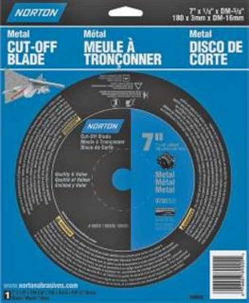 Saint Gobain 89005 Metal Circular Saw Reinforced Cut-Off Blade - 7 x 0