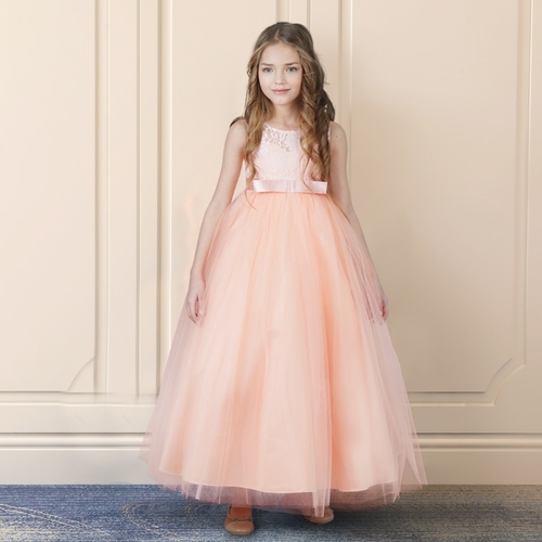 Elegant Lace Girl Clothing Princess Dress Kids