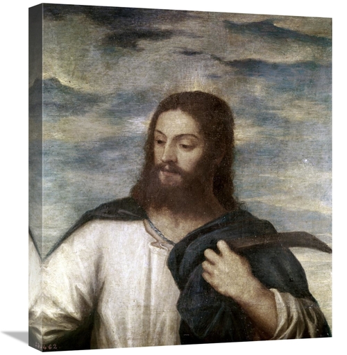 Global Gallery GCS-280570-22-142 22 in. Our Saviour Art Print - Titian