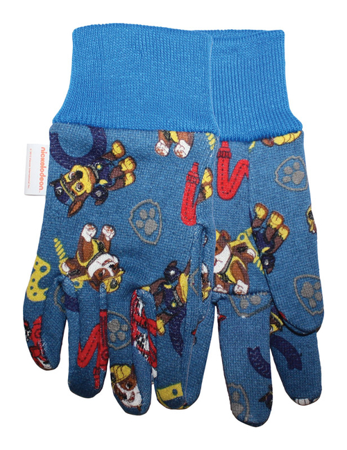 Midwest Quality Glove 7503782 Nickelodeon Kids Cotton Gardening Gloves