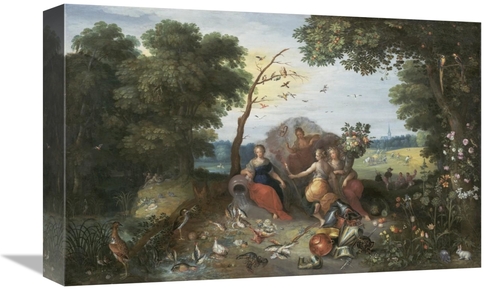Global Gallery GCS-459999-1218-142 12 x 18 in. Landscape with Allegori