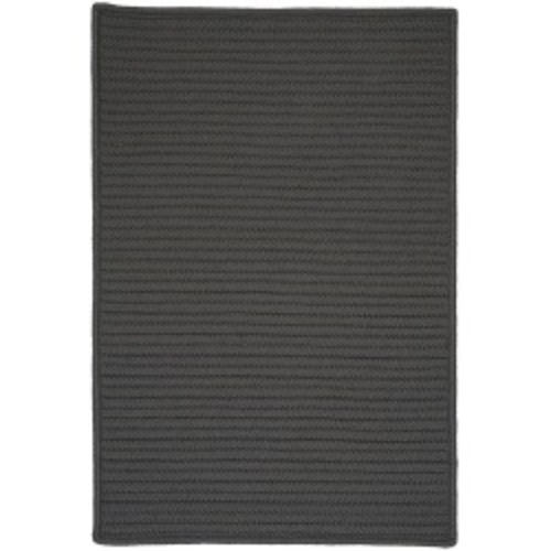 Colonial Mills Rug H661R060X096S Simply Home Solid - Gray 5 ft. x 8 ft