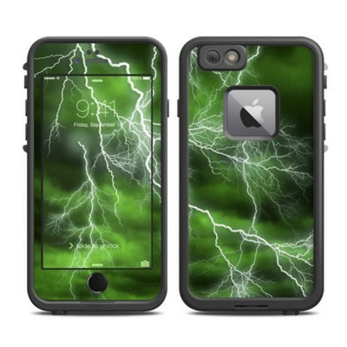 DecalGirl LFI6P-APOC-GRN Lifeproof iPhone 6 Plus Fre Case Skin - Apoca