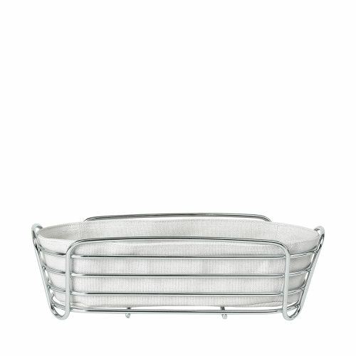 Blomus 63764 Delara Long Wire Serving Basket, Moonbeam