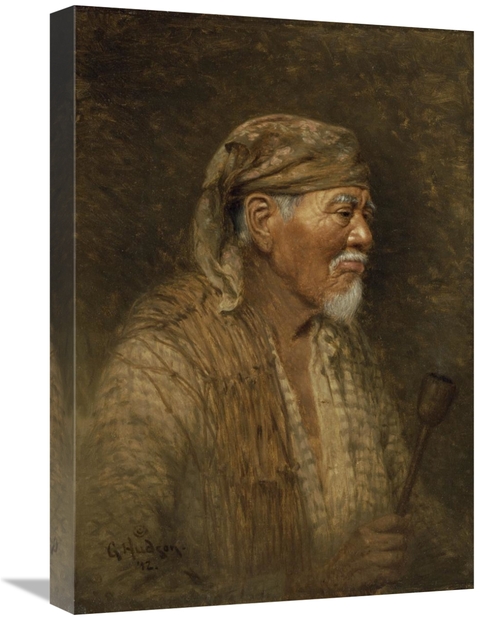 Global Gallery GCS-268143-22-142 22 in. Portrait of a Pomo Chief Art P