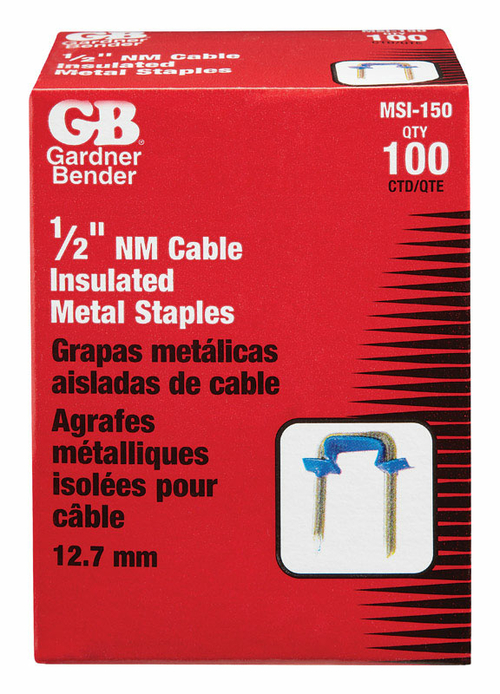 Power Products MSI-150 0.5 in. Staple Insulated Mtl, Box of 100