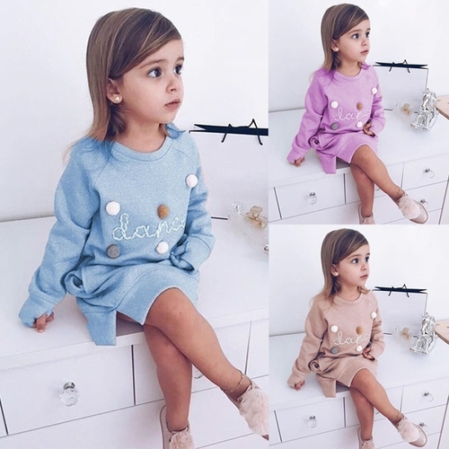 2018 Newly Autumn Winter Infant Kids Baby Girls