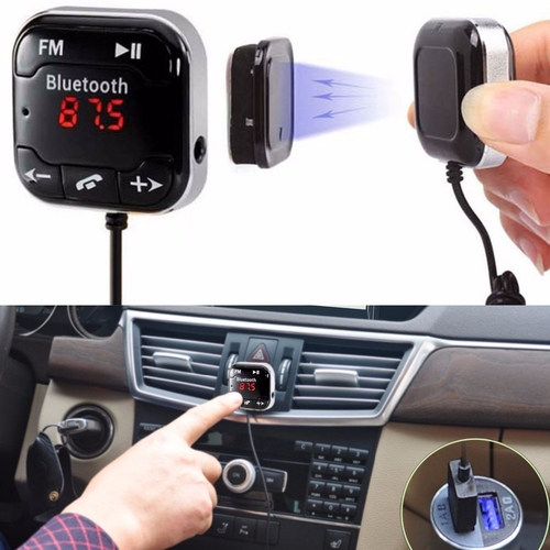 Car Kit Wireless Bluetooth FM Transmitter MP3