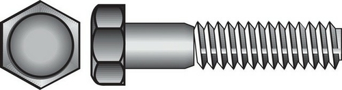 Hillman 0831740 0.5 x 4 in. Stainless Steel Cap Screw - 10 per Box