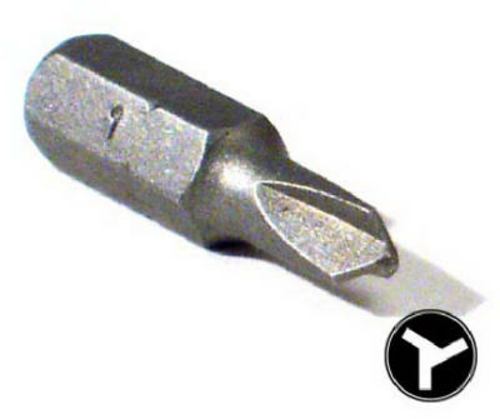 Eazypower 13277 1 in. No. 1 Triple-Y Insert Bit