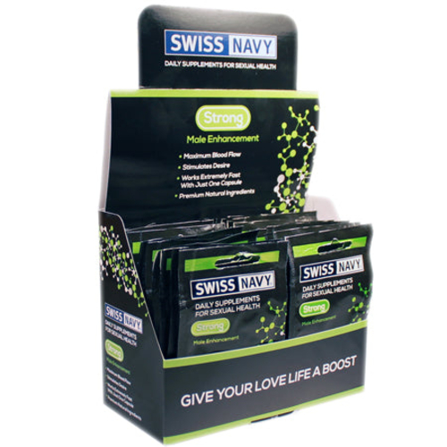 Swiss Navy Strong Enhancement Pill 24-Piece Display