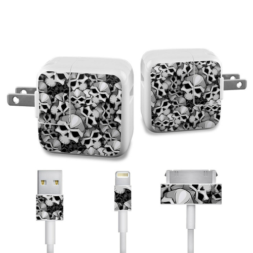 DecalGirl APCH-BONES Apple iPad Charge Kit Skin - Bones