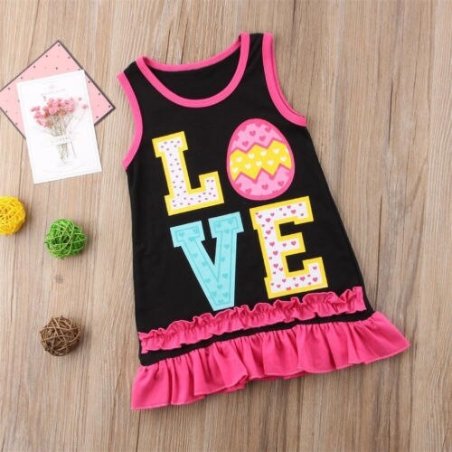 Baby Girl Sleeveless Tutu Dress Baby Kids Party