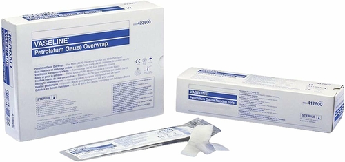 Impregnated Dressings. Case of 72 Petrolatum Gauze Dressings 3" x 36"