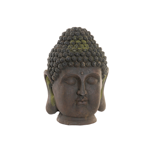 Decorative Figure DKD Home Decor Fibreglass Black Buddha (35,5 x 34 x