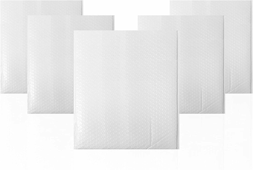 AMZ White Bubble Mailers Pack of 25 Bubble Poly Mailers 8.5 x 11 White