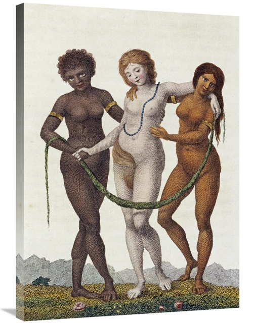 Global Gallery GCS-267748-36-142 36 in. Europe Supported by Africa & A