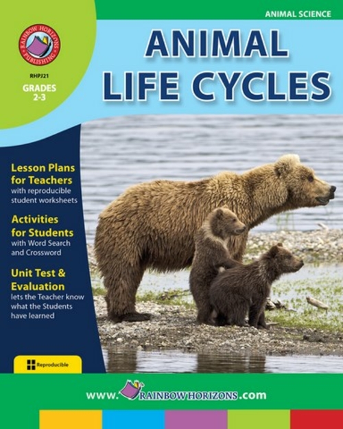 Rainbow Horizons JSLA21 Animal Life Cycles - Grade 2 to 3