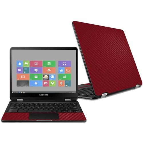 MightySkins CF-SACHBOPR-Solid Burgundy Carbon Fiber Skin for Samsung C
