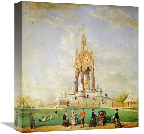 Global Gallery GCS-266576-16-142 16 in. The Albert Memorial, Londo