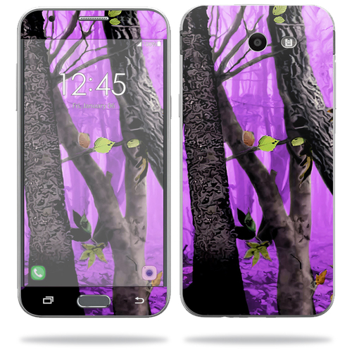 MightySkins SAGJ317-Purple Tree Camo Skin for Samsung Galaxy J3 2017 -