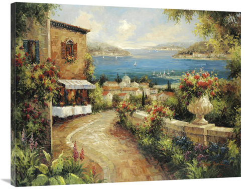 Global Gallery GCS-128528-3040-142 30 x 40 in. Marina Di Leuca I Art P