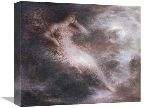 Global Gallery GCS-266308-16-142 16 in. The Queen of the Night Art Pri