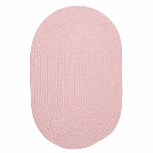 Colonial Mills Rug WL20R096X132 Bristol - Blush Pink 8 ft. x11 ft. Bra