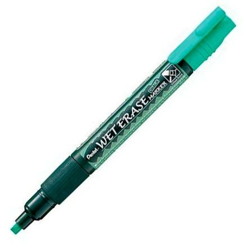 Liquid chalk marker Pentel Wet Erase Green (12 Pieces)