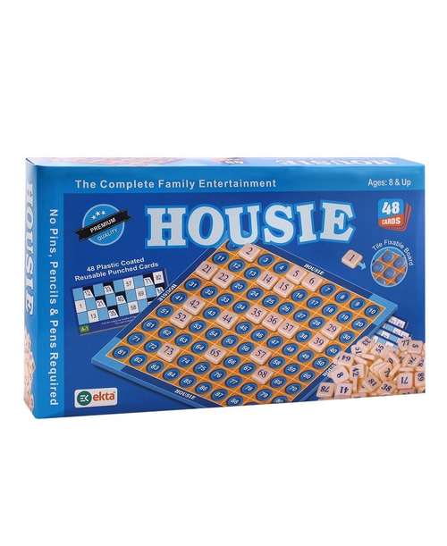 Housie Complete Family Entertainment-Multi-Color