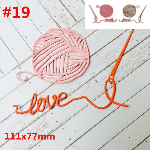 Love Sewing Metal Cutting Dies Stencil