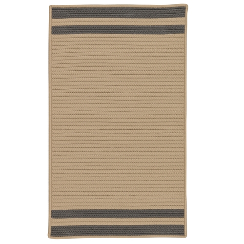 Colonial Mills Rug DE85R072X108S Denali End Stripe Braided Area Rug  G