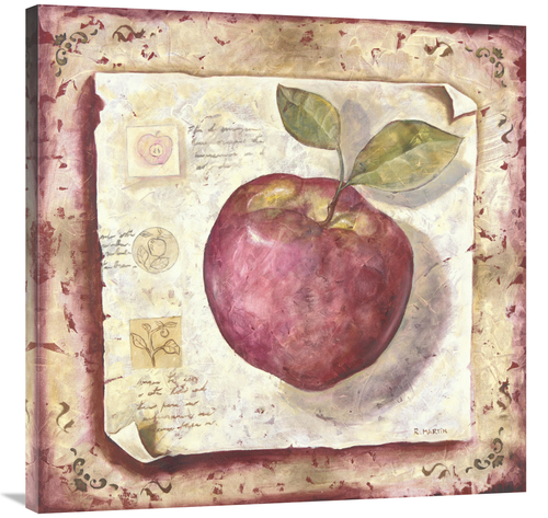 Global Gallery GCS-112919-3636-142 36 x 36 in. An Apple Page Art Print