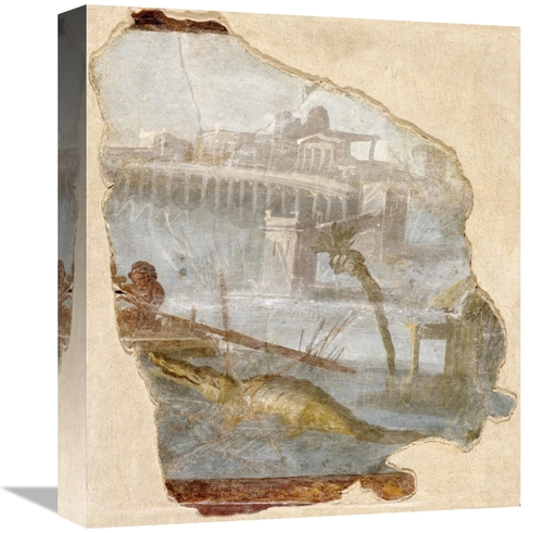 Global Gallery GCS-459942-16-142 16 in. Fresco Fragment with Nilotic L
