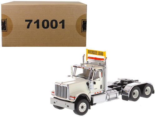 International HX520 Day Cab Tandem Tractor White 1/50 Diecast Model by
