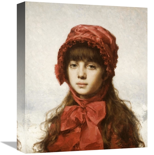 Global Gallery GCS-266499-16-142 16 in. The Red Bonnet Art Print - Ale