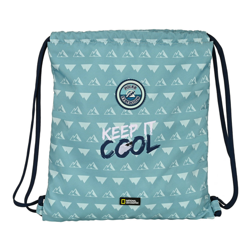 Child's Backpack Bag National Geographic Below zero Blue (35 x 40 x 1