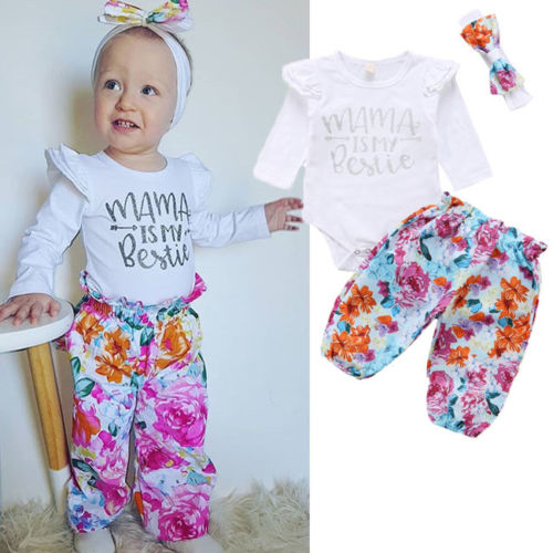 Brand New Toddler Baby Girls Flying sleeve