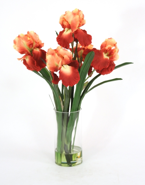 Distinctive Designs 16106B Waterlook R Rust Gold Iris with Blades in G