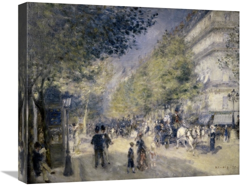 Global Gallery GCS-279653-22-142 22 in. Main Boulevard Art Print - Pie