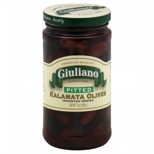 GIULIANO OLIVE PTTD KALAMATA-7 OZ -Pack of 6