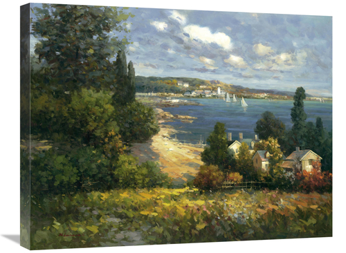 Global Gallery GCS-115301-2228-142 22 x 28 in. Summer Vista Art Print 