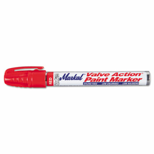 Mrk 96822 Valve Action Paint Marker, Red