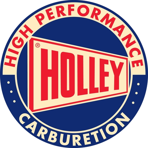 3 Inch Cloth Patch Holley Carburetors Logo