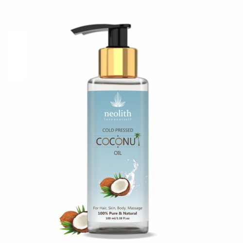 Neolith 100% Pure, Natural, Cold Pressed Coconut oil || For Dry &