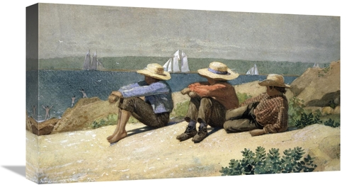 Global Gallery GCS-278026-22-142 22 in. On the Beach Art Print - Winsl