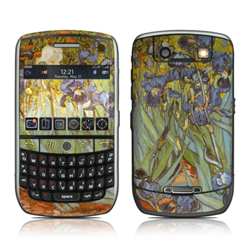 DecalGirl BBJ-VG-IRISES BlackBerry Curve 8900 Skin - Irises