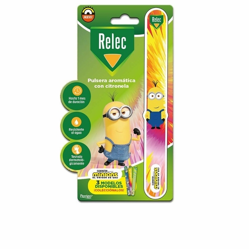 Citronella Anti-mosquito Bracelet Relec Reflec Pink Minions